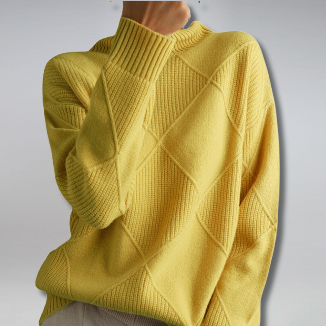 Adelina | sweater with turtleneck