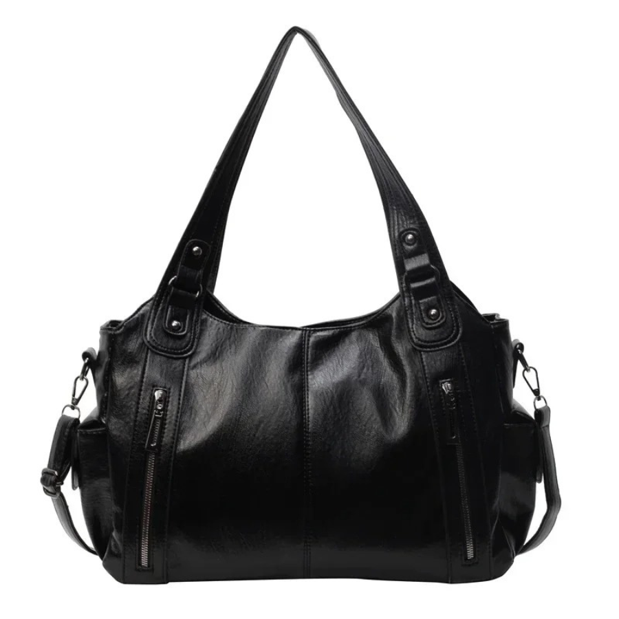 Dakota | Shoulder Bag with Extra Zippers