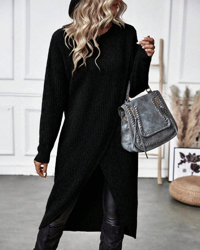 Lindsey | Asymmetric knitted sweater