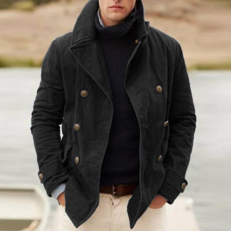 Joshua | Winter Coat with Button Placket