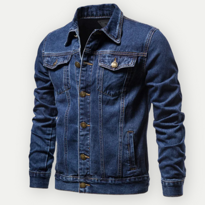 Russel | Classic Denim Trucker Jacket for Men