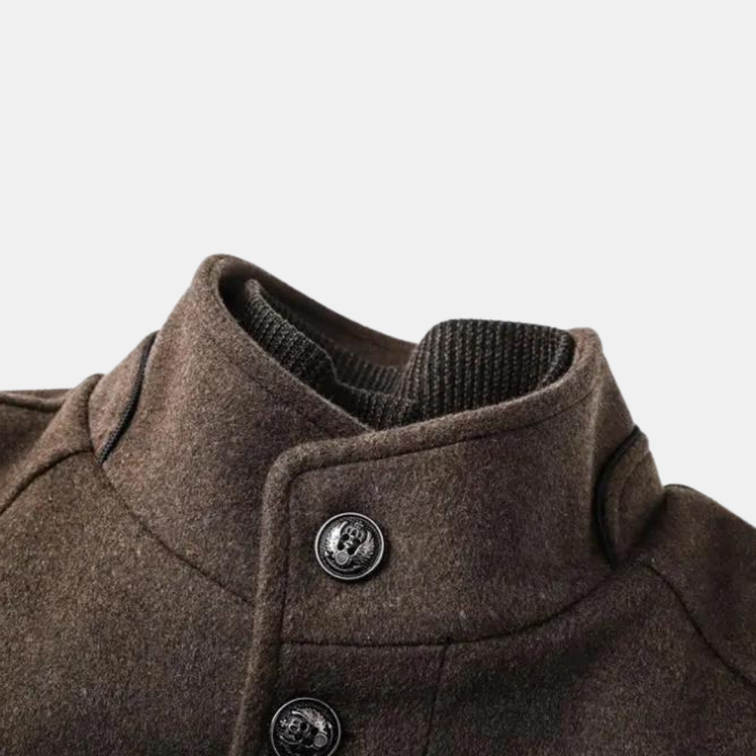 Jack | Thick Wool Trench Coat