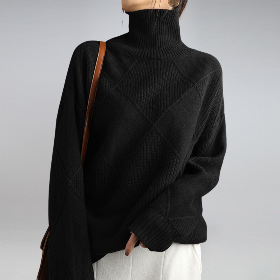 Adelina | sweater with turtleneck