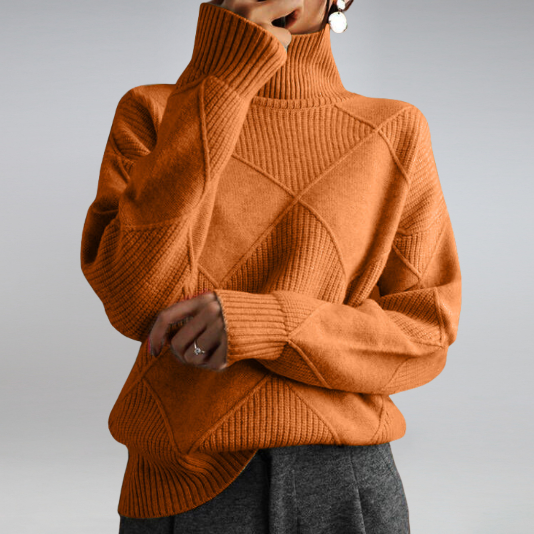 Adelina | sweater with turtleneck