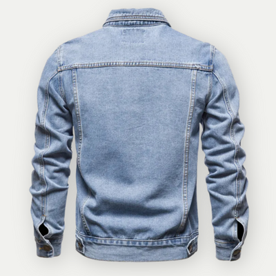 Russel | Classic Denim Trucker Jacket for Men