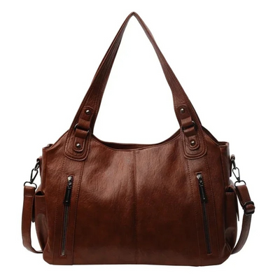 Dakota | Shoulder Bag with Extra Zippers