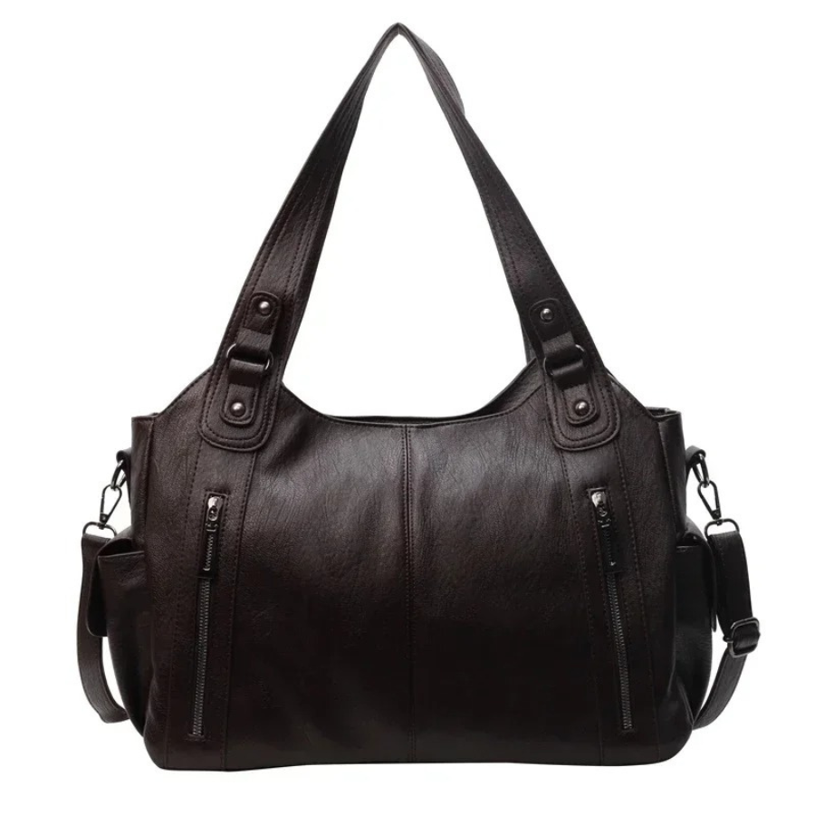 Dakota | Shoulder Bag with Extra Zippers