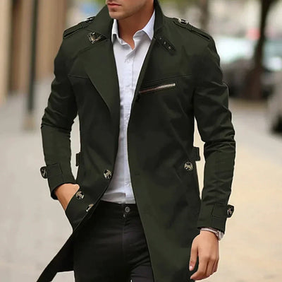 Giovanni | Elegant Trench Coat for Men for Spring