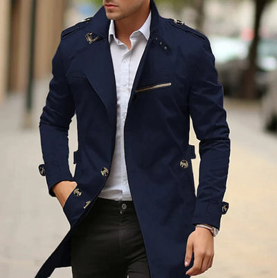 Giovanni | Elegant Trench Coat for Men for Spring