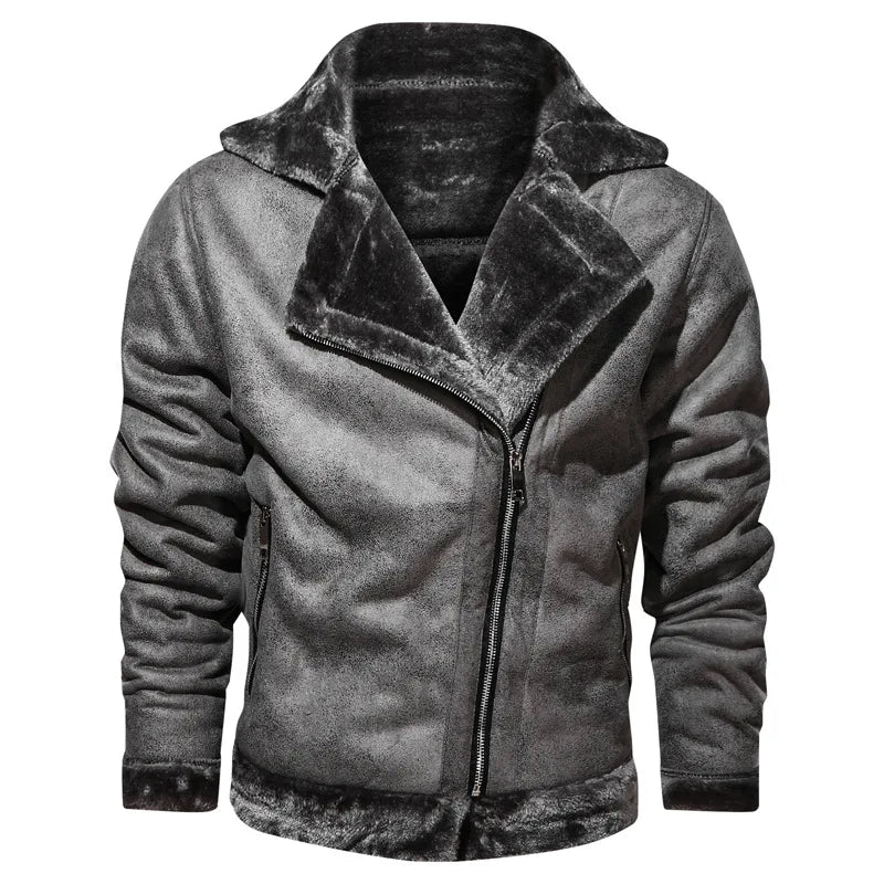 Albert | Leather Winter Coat