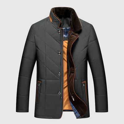 Robert | Winter Coat with Monogram