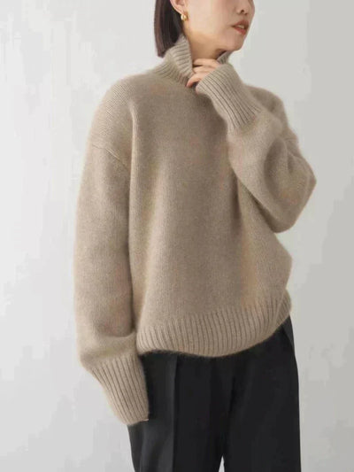 Mariam | Cashmere Sweater with Turtleneck