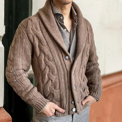 Robert | Knitted Cardigan for Men