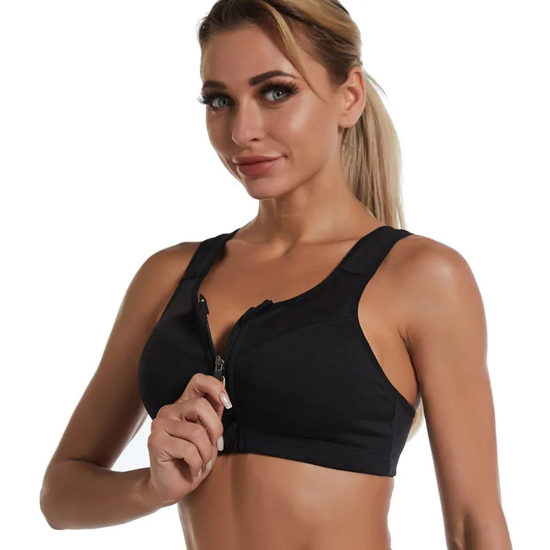 Nadine | Sporty crop top med push-up-bh - For fitness og treningssenter