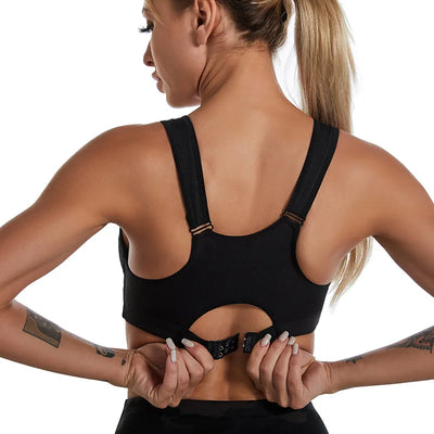 Nadine | Sporty crop top med push-up-bh - For fitness og treningssenter