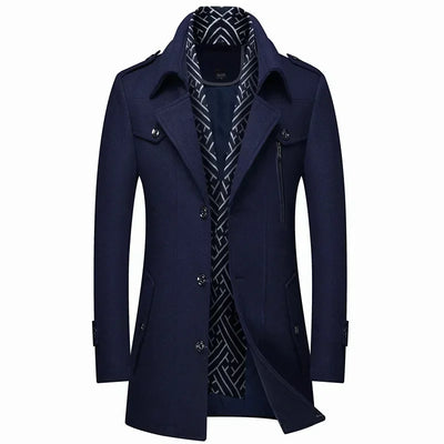 Leonhard | Wool Coat for Men