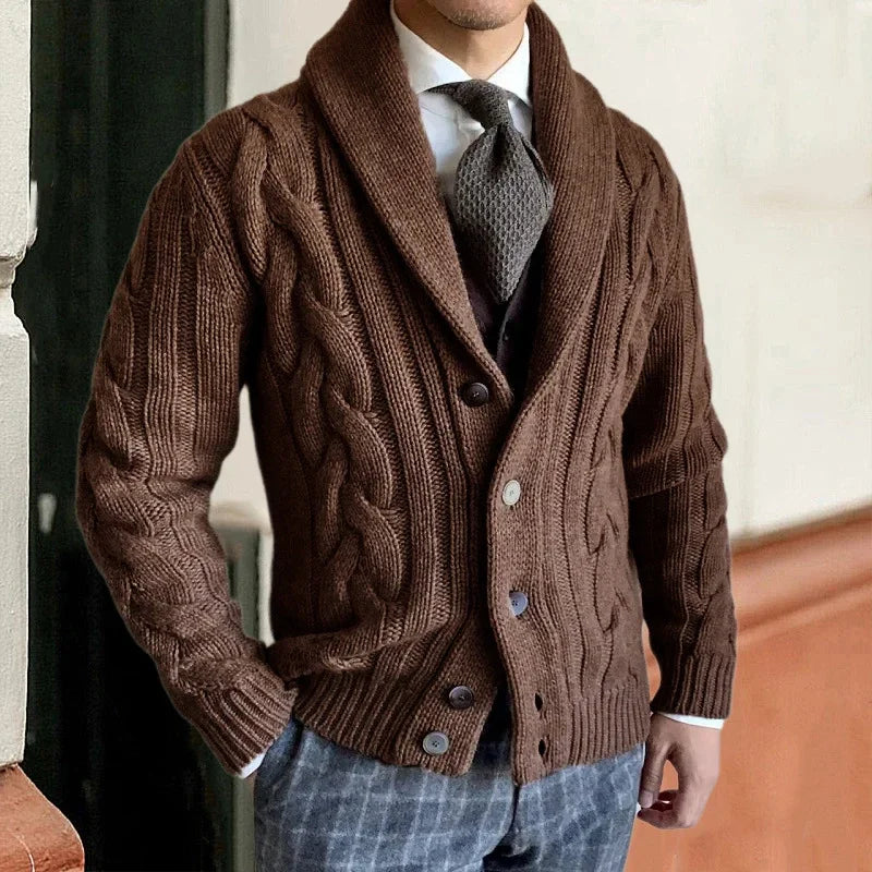 Robert | Knitted Cardigan for Men