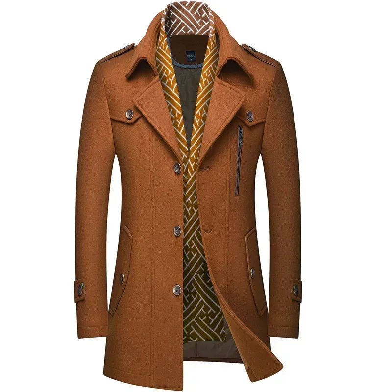 Leonhard | Wool Coat for Men