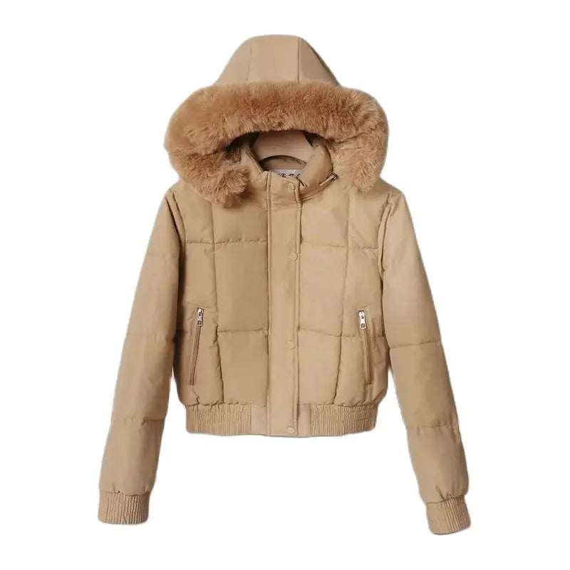 Benedict | Warm puffer fur jacket - Windproof