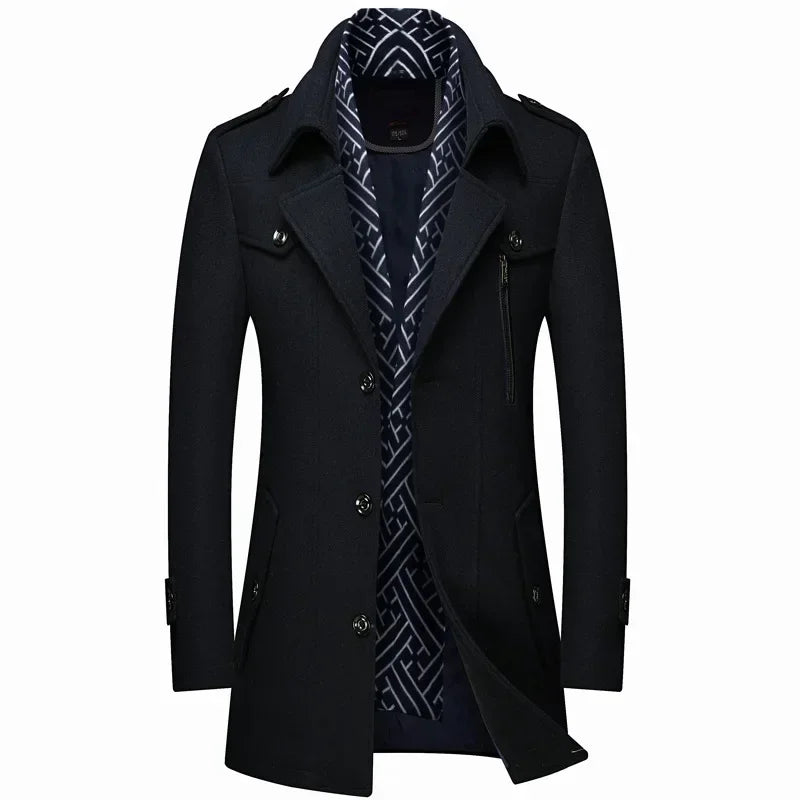 Leonhard | Wool Coat for Men