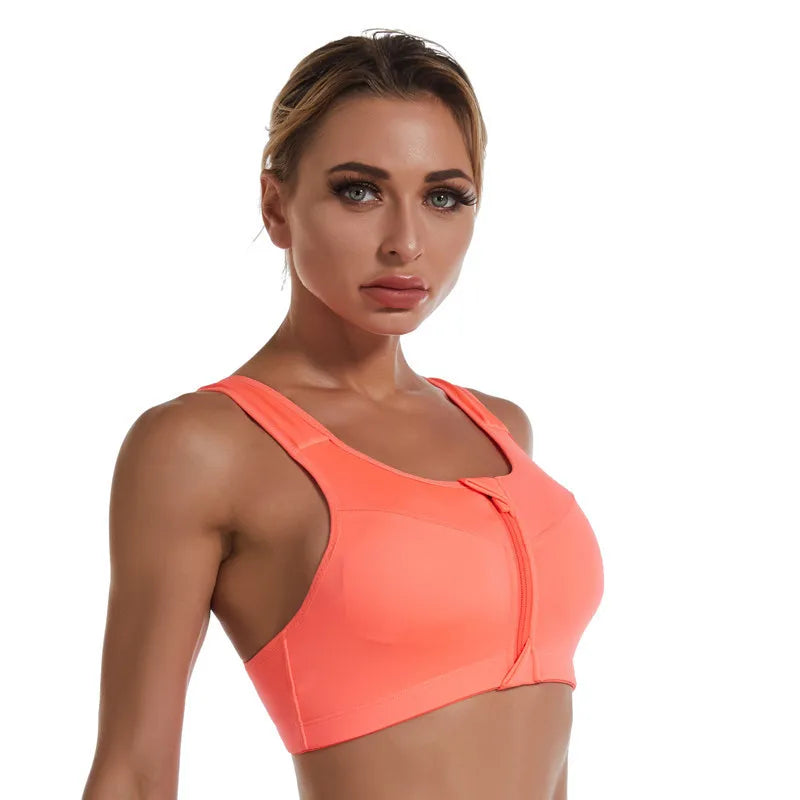 Nadine | Sporty crop top med push-up-bh - For fitness og treningssenter