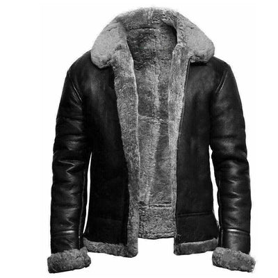 Romano | Stylish Leather Winter Coat