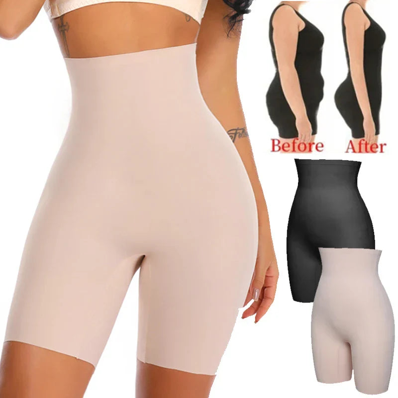 London | Power Shorts Body Shaper med høy midje - ultra vakker og lett