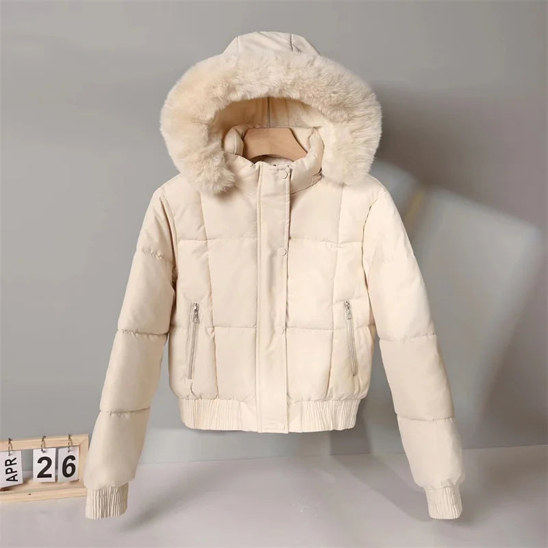 Benedict | Warm puffer fur jacket - Windproof