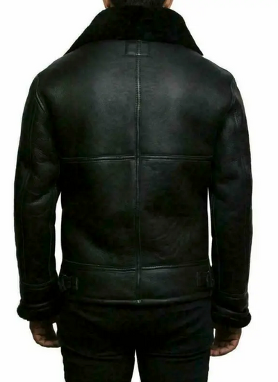 Romano | Stylish Leather Winter Coat