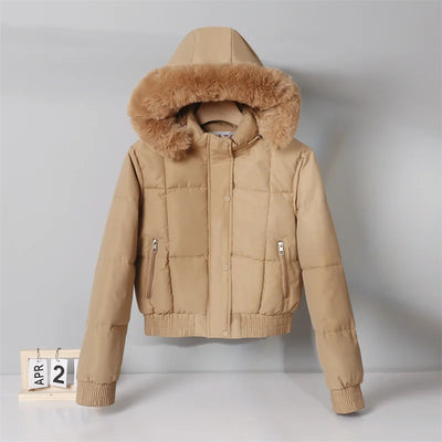 Benedict | Warm puffer fur jacket - Windproof