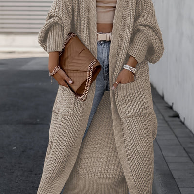 Elsa | Ribbed cardigan for women