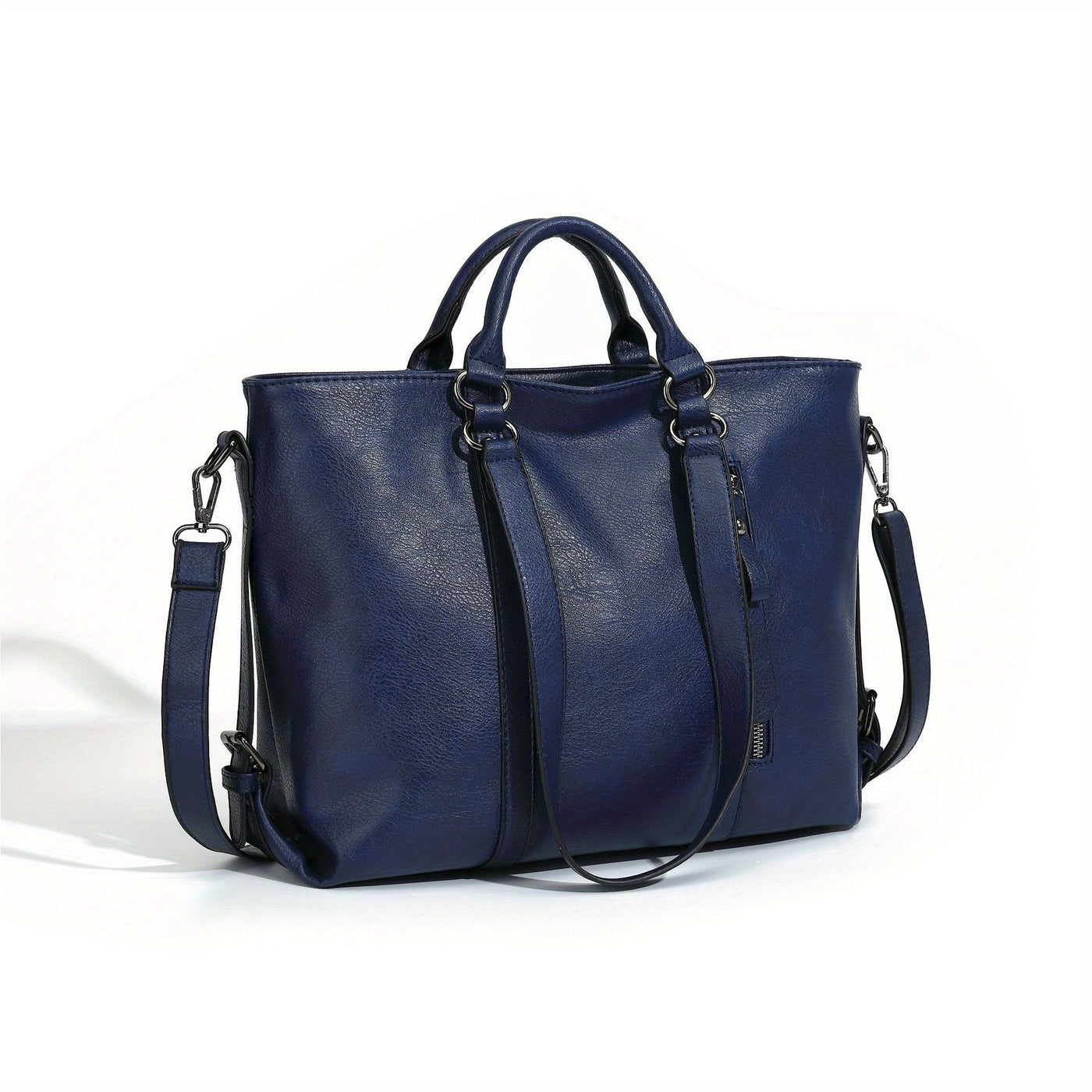 Charlotte | Vintage Faux Leather Tote Bag