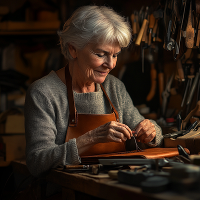 Laura | Timeless Vintage Leather Bag